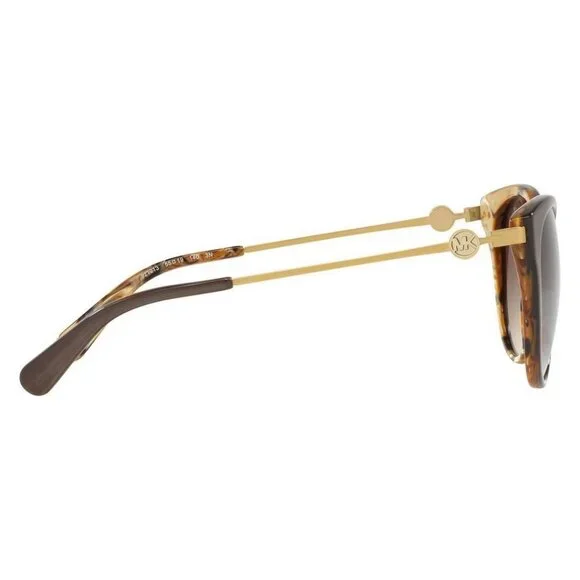 Michael Kors Women Round Sunglasses MK6040-321213 Bronze 55-19-140 MSRP170